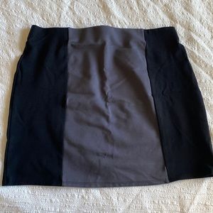 Loft elastic waist skirt